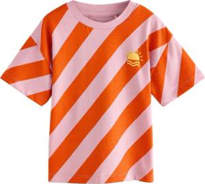 Next T-Shirt Gestreiftes T-Shirt aus 100 %