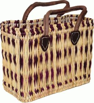 SIMANDRA Einkaufskorb Seegras Klein, 4,5 l,