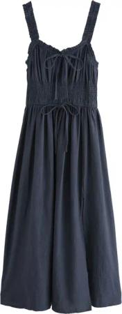 Next Midikleid Mittellanges Kleid mit Bindedetail