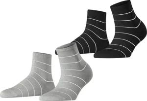Esprit Kurzsocken Fine Line 2-Pack (2-Paar)