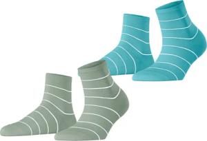Esprit Kurzsocken Fine Line 2-Pack (2-Paar)