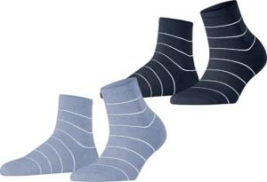 Esprit Kurzsocken Fine Line 2-Pack (2-Paar)