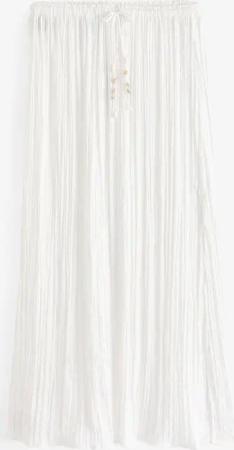 Next Maxirock Maxirock aus Crinkle-Satin (1-tlg)