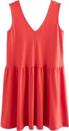 Next Minikleid Minikleid mit V-Ausschnitt aus