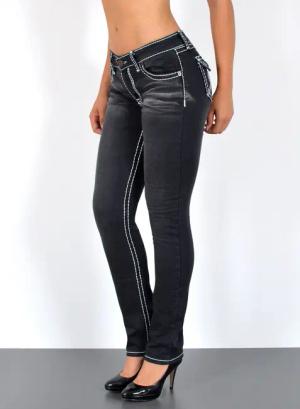 ESRA Straight-Jeans Straight Jeans Damen Jeans