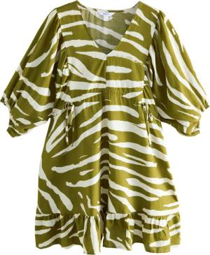 Next Minikleid Minikleid mit Bindedetail und