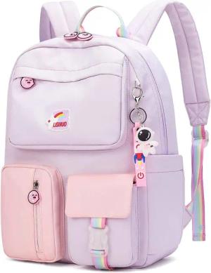 Diyarts Kinderrucksack, Trendiger Mädchenrucksack: Geräumig, Leicht