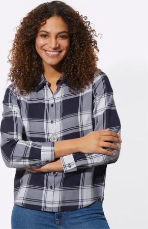 Witt Klassische Bluse Flanellbluse