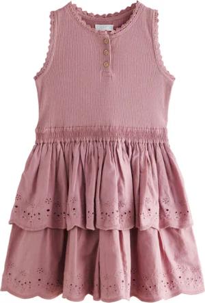 Next Volantkleid Kleid mit gestuftem Rock