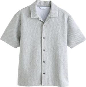 Next Kurzarmhemd Hemd aus strukturiertem Jersey