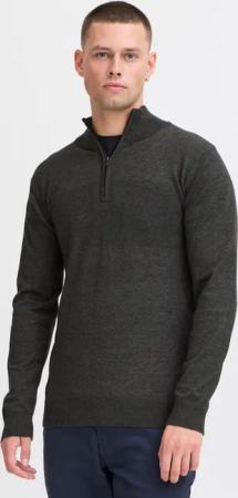 Indicode Troyer IDErno Strickpulli mit Reißverschluss
