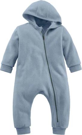 Hessnatur Fleeceoverall aus reiner Bio-Baumwolle (1-tlg)