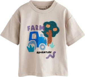 Next T-Shirt T-Shirt mit Applikation aus