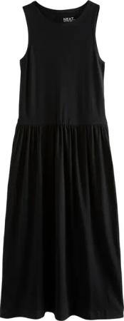 Next Jerseykleid Jersey-Maxikleid mit tief angesetzter