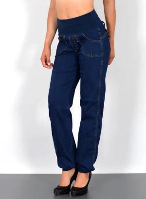 ESRA Pumphose Damen Jeanshose Pumphose hohe