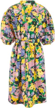 Hessnatur A-Linien-Kleid aus reiner Bio-Baumwolle (1-tlg)