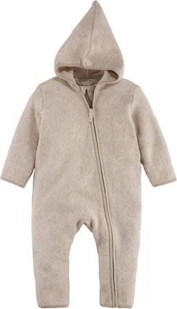 Hessnatur Fleeceoverall aus reiner Bio-Baumwolle (1-tlg)