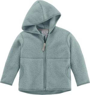 Hessnatur Fleecejacke aus reiner Bio-Baumwolle (1-St)