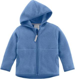 Hessnatur Fleecejacke aus reiner Bio-Baumwolle (1-St)
