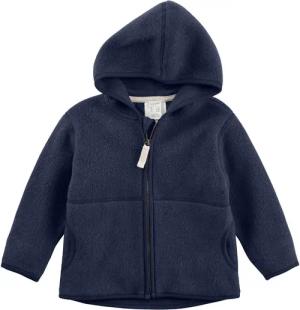 Hessnatur Fleecejacke aus reiner Bio-Baumwolle (1-St)