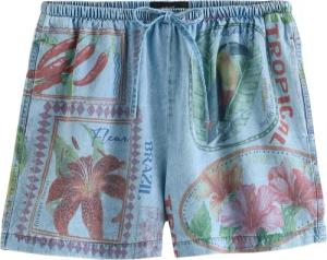 Next Shorts Leichte Jeans-Schlupfshorts aus 100 %