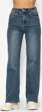 SASSYCLASSY 5-Pocket-Jeans Straight Fit Jeans Damen