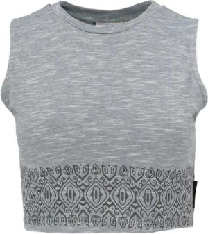 Guru-Shop T-Shirt Kurzes Top, bedrucktes Yoga