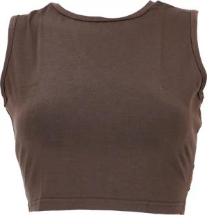 Guru-Shop T-Shirt Kurzes Top, bedrucktes Yoga
