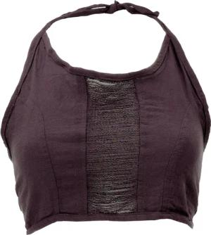 Guru-Shop T-Shirt Goa Top, Psytrance Neckholder