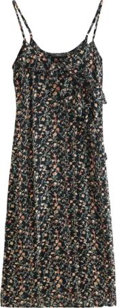 Next Sommerkleid Mittellanges Trägerkleid mit Rüschen