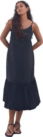 Next Midikleid Midikleid mit Ballonsaum aus