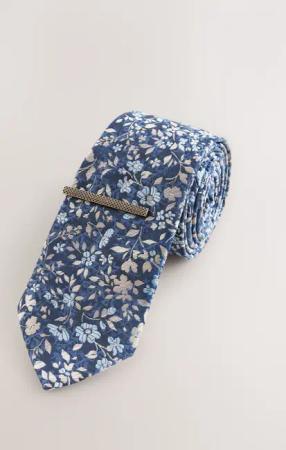 Next Krawatte Krawatte mit floralem Print
