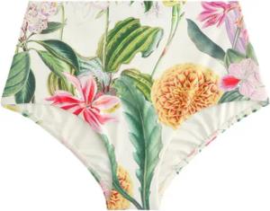 Next Bikini-Hose Hochbund-Bikinihose mit Print (1-St)