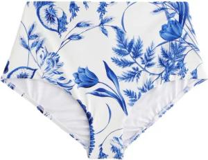 Next Bikini-Hose Hochbund-Bikinihose mit Print (1-St)