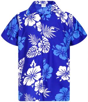 King Kameha Hawaiihemd Mono Hibiscus Funky