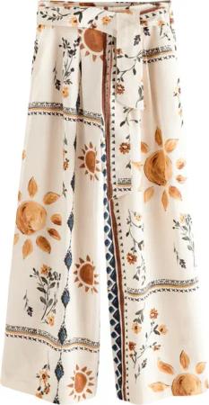 Next Palazzohose Hose mit weitem Bein