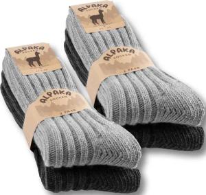 sockenkauf24 Norwegersocken 4 Paar Alpaka Socken