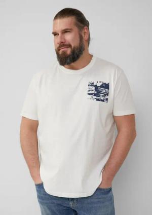 s.Oliver Kurzarmshirt T-Shirt mit Artwork