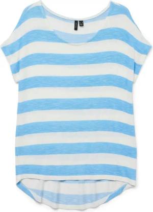 Vero Moda T-Shirt Gestreiftes mit Rundhalsausschnitt