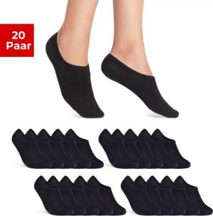 sockenkauf24 Sneakersocken 20 Paar Füßlinge Damen&Herren