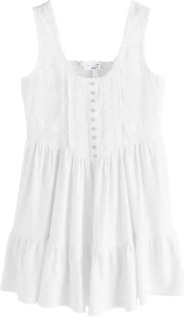 Next Jerseykleid Besticktes Korsettkleid aus 100 %