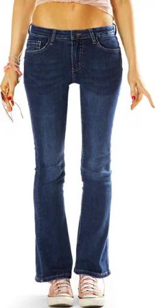 be styled Bootcut-Jeans Damen Bootcut Jeans