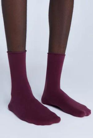 Albero Natur Socken Socken mit Rollrand
