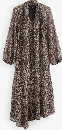 Next Midikleid Asymmetrisches Midikleid mit langen