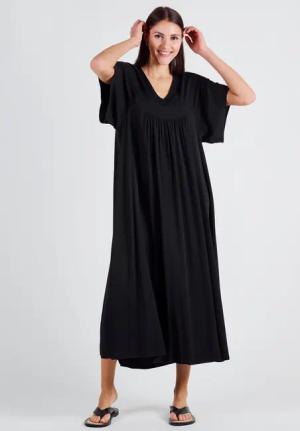 Andijamo-Fashion Maxikleid SOFT LINE Locker geschnittenes