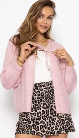 SASSYCLASSY Cardigan Weiche Strickjacke Damen mit