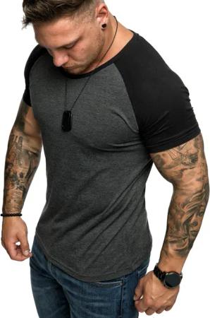 Amaci&Sons T-Shirt SALEM Basic Raglan T-Shirt