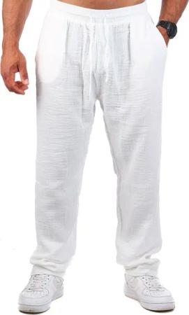 CARISMA Strandhose Herren Musselin Hose lang