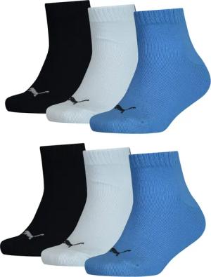PUMA Kurzsocken Kinder Quartersocken 6 Paar