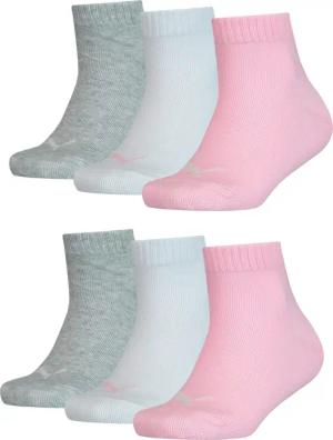 PUMA Kurzsocken Kinder Quartersocken 6 Paar